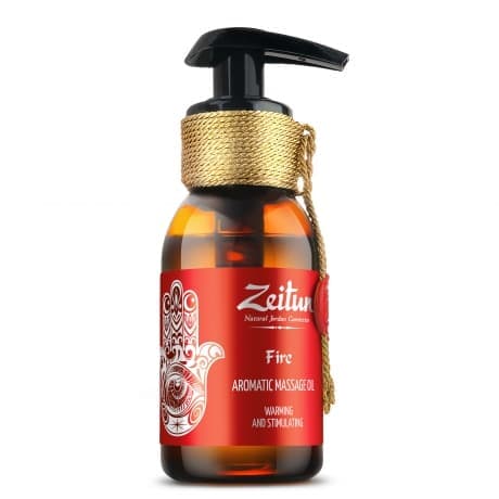 Согревающее массажное масло с корицей, имбирем и апельсином 