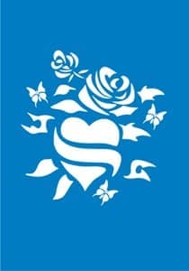 Самоклеющийся трафарет 