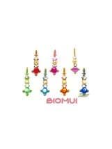 Бинди (тату из страз) "Hoja"