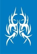 Самоклеющийся трафарет "Death Elephant"