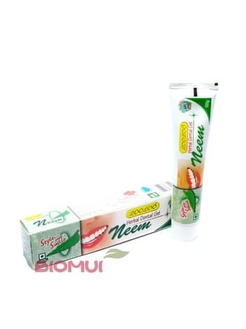 Растительная зубная паста с нимом 