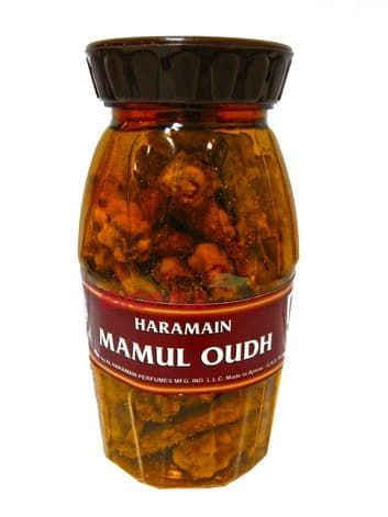 Натуральный древесно-смоляной бахур с удом «Haramain Mamul»