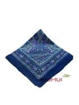 Шелковый платок (темно-синий)
