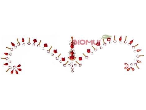 Бинди с надбровными украшениями (тату из страз) 