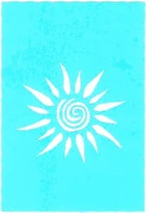 Самоклеющийся трафарет для тату 