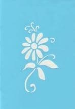 Самоклеющийся трафарет для тату "Сhamomile"