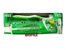 Освежающая зубная паста-гель с лимоном и мятой "Dabur"