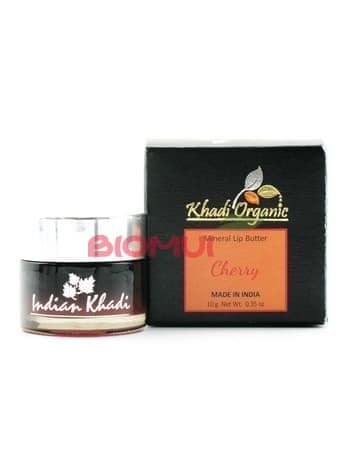 Минеральный бальзам для губ с вишневым цветом "Khadi Organic"