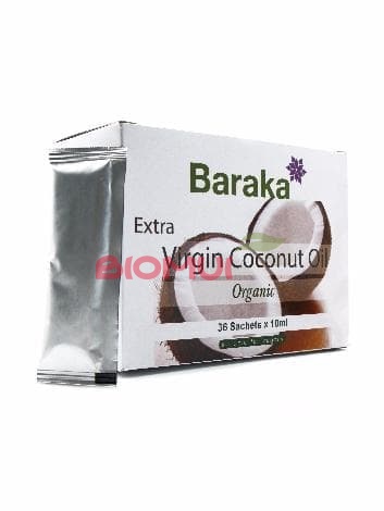 Пищевое кокосовое масло в саше "Baraka"