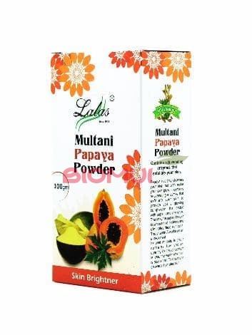 Осветляющая и выравнивающая маска для лица с папайей "Lalas"